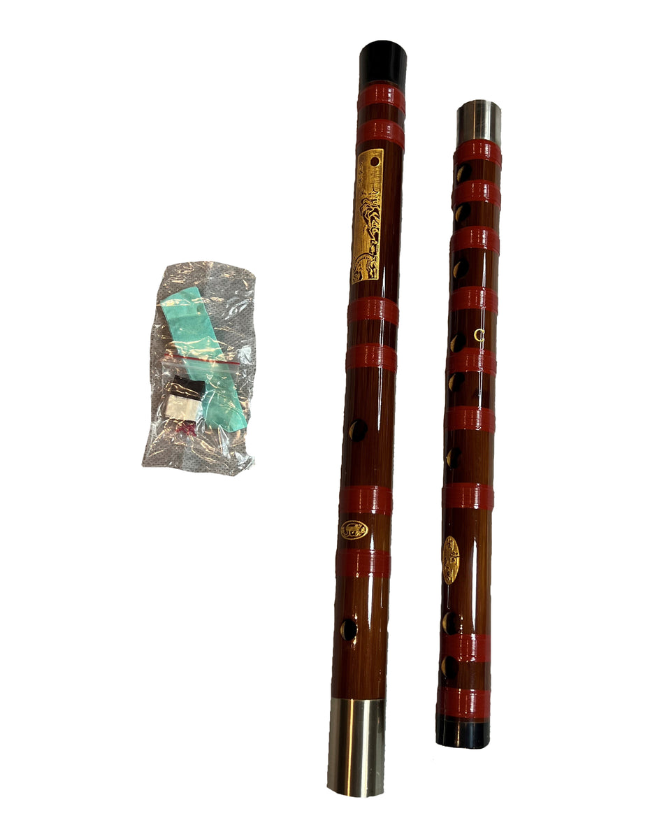 Dizi Flute Bamboo Chinese Tuned in A C D E F G Terre.USA