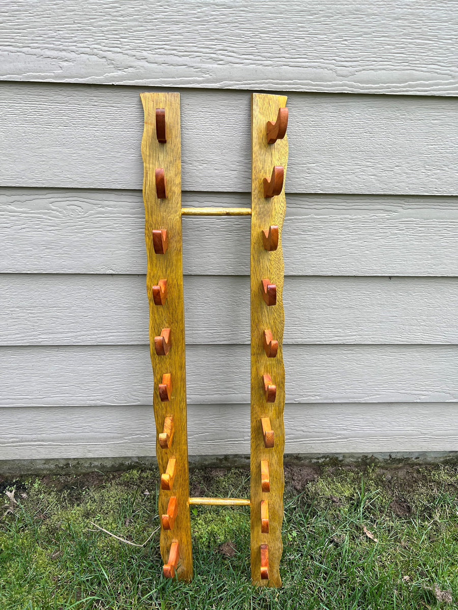 Flute Xiao Shakuhachi display hanging stand Terre.USA