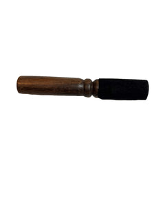 Stick or Mallet for Singing Bowl Crystal Bowl Gong, Wood with Leather or soft Felt（S）