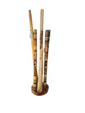 Didgeridoo Stand display Wood 15" diameter Heavy Strong Stable