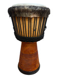 New Djembe master Senegal Style, 24" tall, 12.5-13" head, with hair