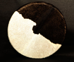 Shaman Drum Made of Goat Skin with Hair - Viking Leather Style 16" 20" - Melodic Rituals, Cultural Artistry