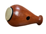 Clay Udu Drum with Natural Goatskin Head 17" x 14" Oben Style