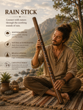 Cave Rain Stick, Rain Maker (40" Cave)