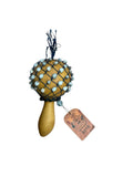 Natural Squash Percussion Chekere with Seed Net