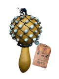 Natural Squash Percussion Chekere with Seed Net