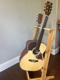 Bamboo Guitar Stand Display Rack for Multiple Instruments