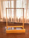 Bamboo Guitar Stand Display Rack for Multiple Instruments