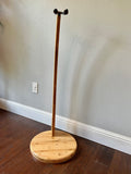 Bamboo Guitar Stand Display Rack for one instrument