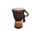 Djembe Beginner Paint,10" tall, 5-6" head