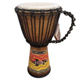 Djembe Beginner Paint, 20" tall, 8.5-9.5" head