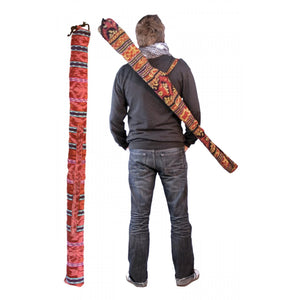 Bag Ikat for Didgeridoo or rain stick 51" length 5" diameter
