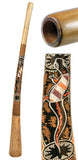 Didgeridoo Teak 59 inch painted