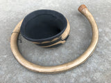 Didgeridoo, Baked wood Didgehorn Maori E, 15"