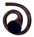Didgeridoo, Baked wood Didgehorn Maori Cis, 15"