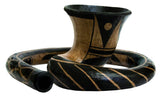 Didgeridoo, Baked wood Didgehorn Maori Cis, 15"
