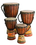 Djembe Beginner Paint,10" tall, 5-6" head