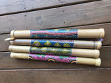 Bamboo Rain Stick, Rain Maker (24" paint)
