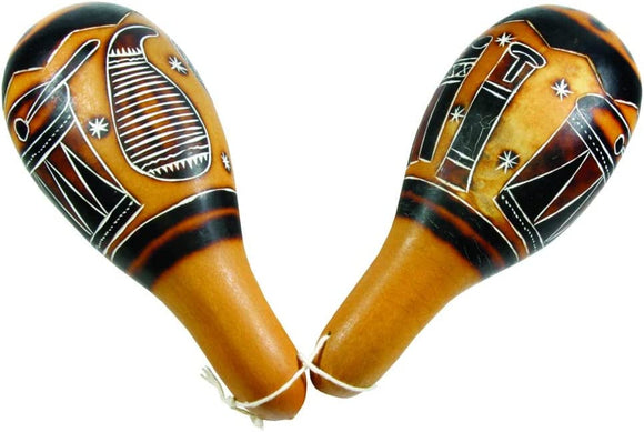 Kalaba Shell Maraca Kalaba pair – Terre.USA