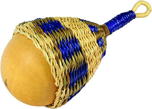 Shaker Kalabash 3 inch from Ghana has got braided baskets and traditional filling (3 inch)