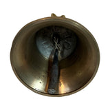 Tibetan Bell Handmade in Indian Tibetan Bell made of brass Useful for yoga prayer meditation singing and spiritual mantra rituals Tibetan Buddhist Meditation Bell Set(6.5 inch)
